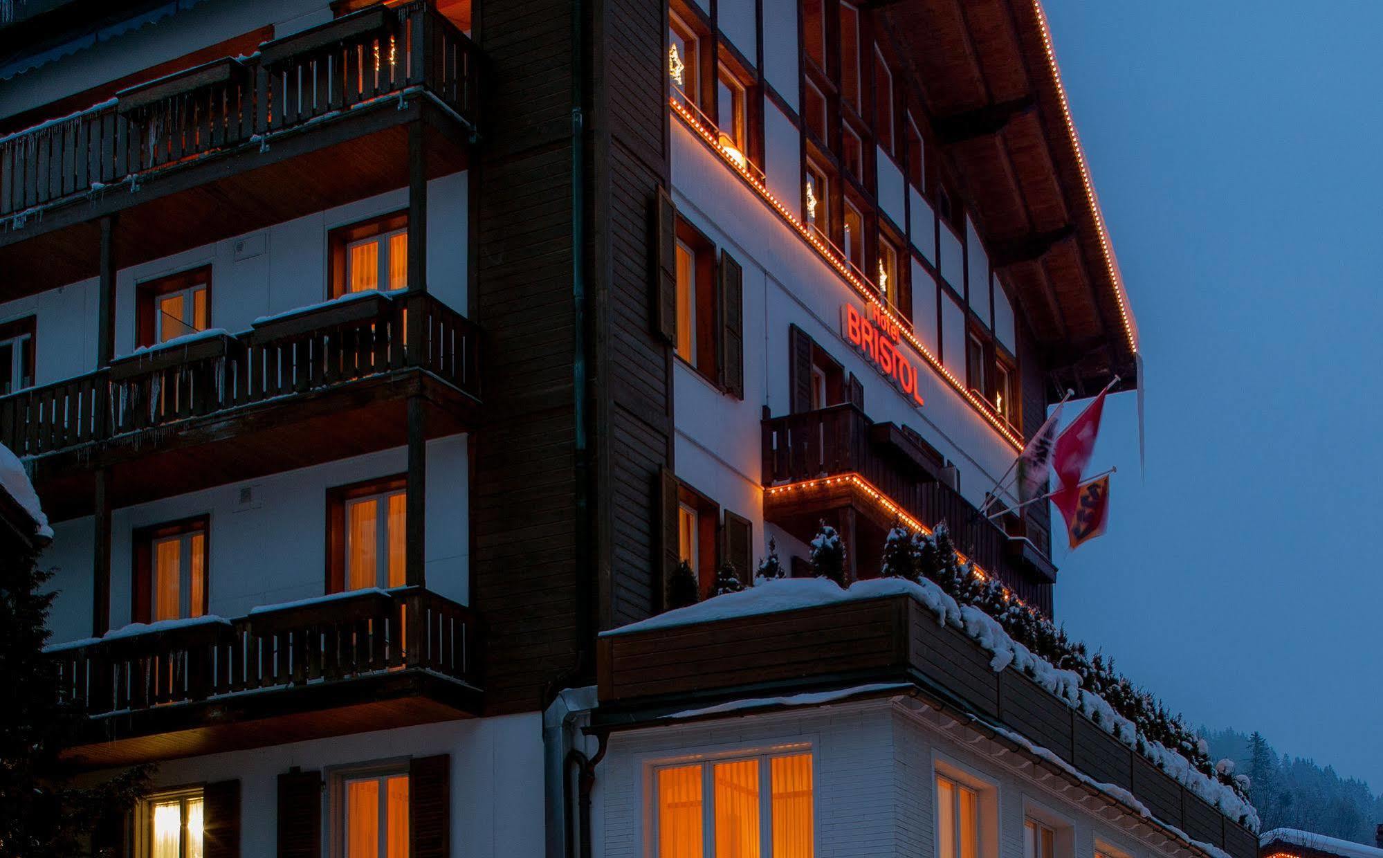 Hotel Bristol Relais Du Silence Superior Adelboden Kültér fotó