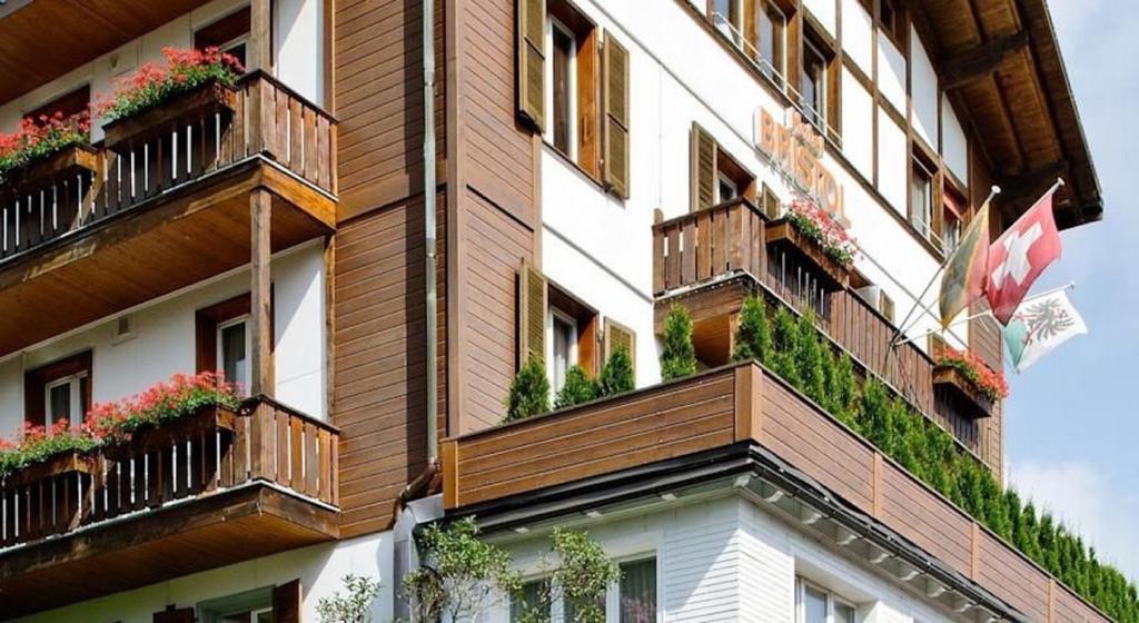 Hotel Bristol Relais Du Silence Superior Adelboden Kültér fotó